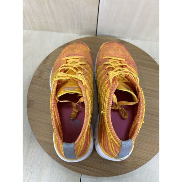 Nike Flyknit Chukka Mid Atomic Mango Orange Athletic Running Shoes Womens Size 8 - Picture 6 of 8
